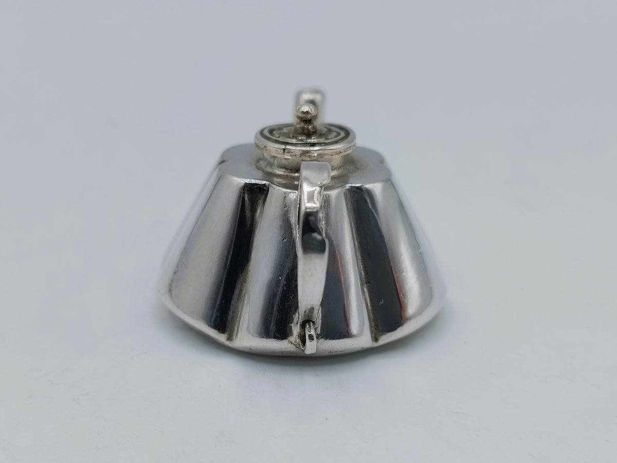Zilveren miniatuur waterketel, Haarlem, 1739