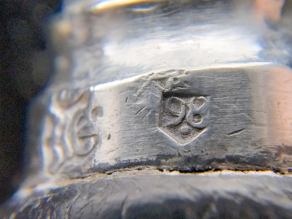 Zilveren punch- of bowllepel, J.J. Bodart, Namen, 1798