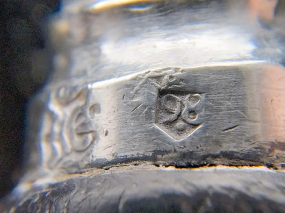 Zilveren punch- of bowllepel, J.J. Bodart, Namen, 1798