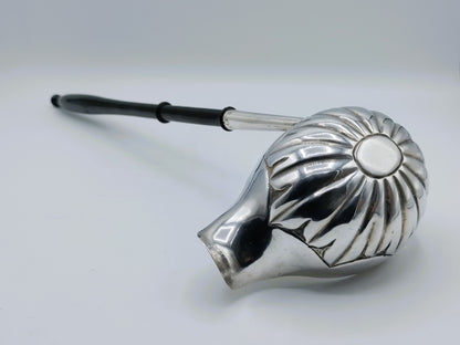 Zilveren punch- of bowllepel, J.F. Ubuch, Berlijn, ca. 1825