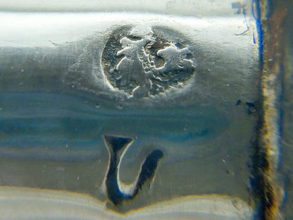 Zilveren punch- of bowllepel, J.F. Ubuch, Berlijn, ca. 1825