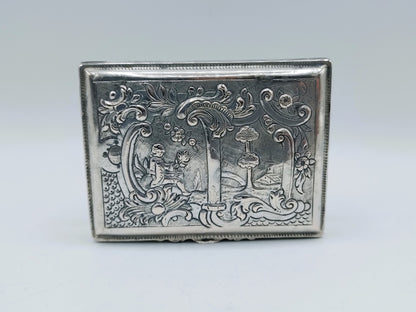 Zilveren snuifdoos, Louis XV stijl, ca. 1770