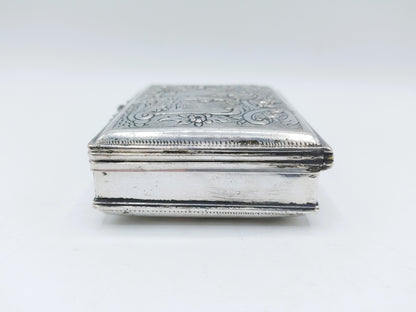 Zilveren snuifdoos, Louis XV stijl, ca. 1770