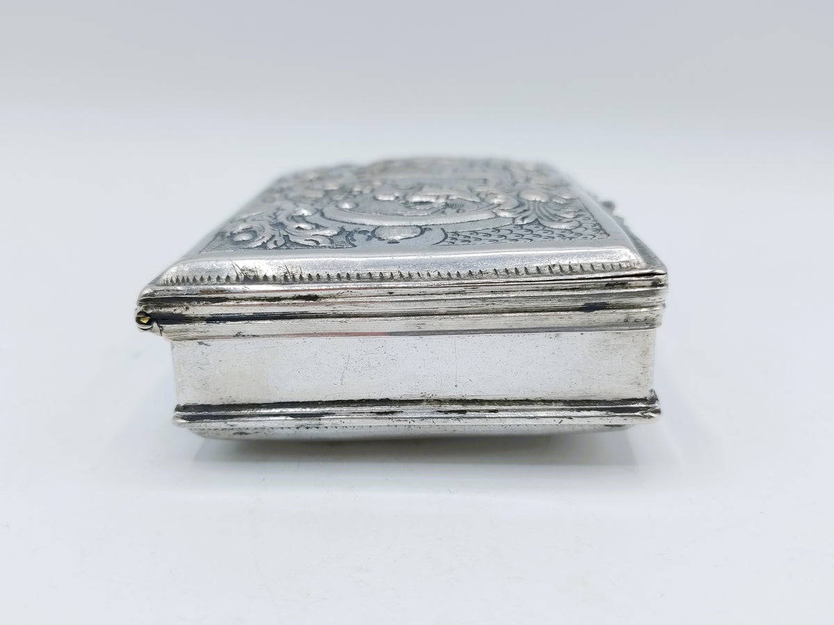 Zilveren snuifdoos, Louis XV stijl, ca. 1770