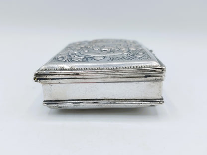 Zilveren snuifdoos, Louis XV stijl, ca. 1770
