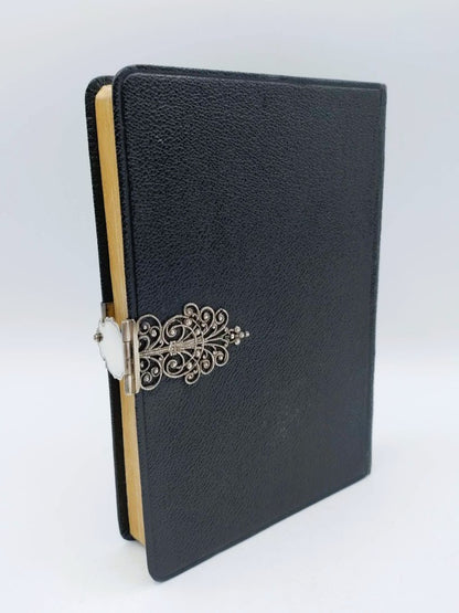 Duits Evangelisch Refomiertes Gesangbuch met zilveren slot, 1954