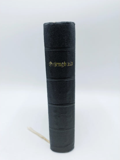 Duits gezangboek met zilveren slot, E.J. Wientjes, Ootmarsum, 1847
