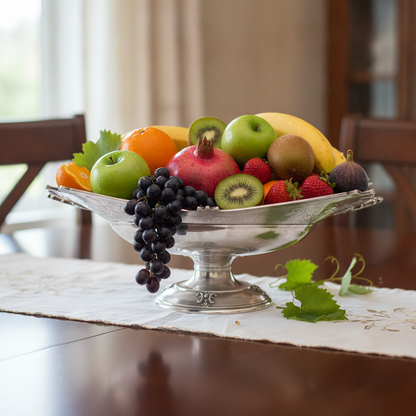Silver fruit bowl, Koch &amp; Bergfeld, Bremen, 19th century